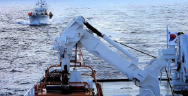 해상 표류 중 러시아 선박 긴급구조